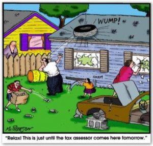 Property Assessments Cartoon Medium